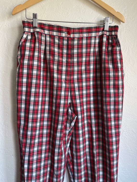 Orvis plaid shop pants