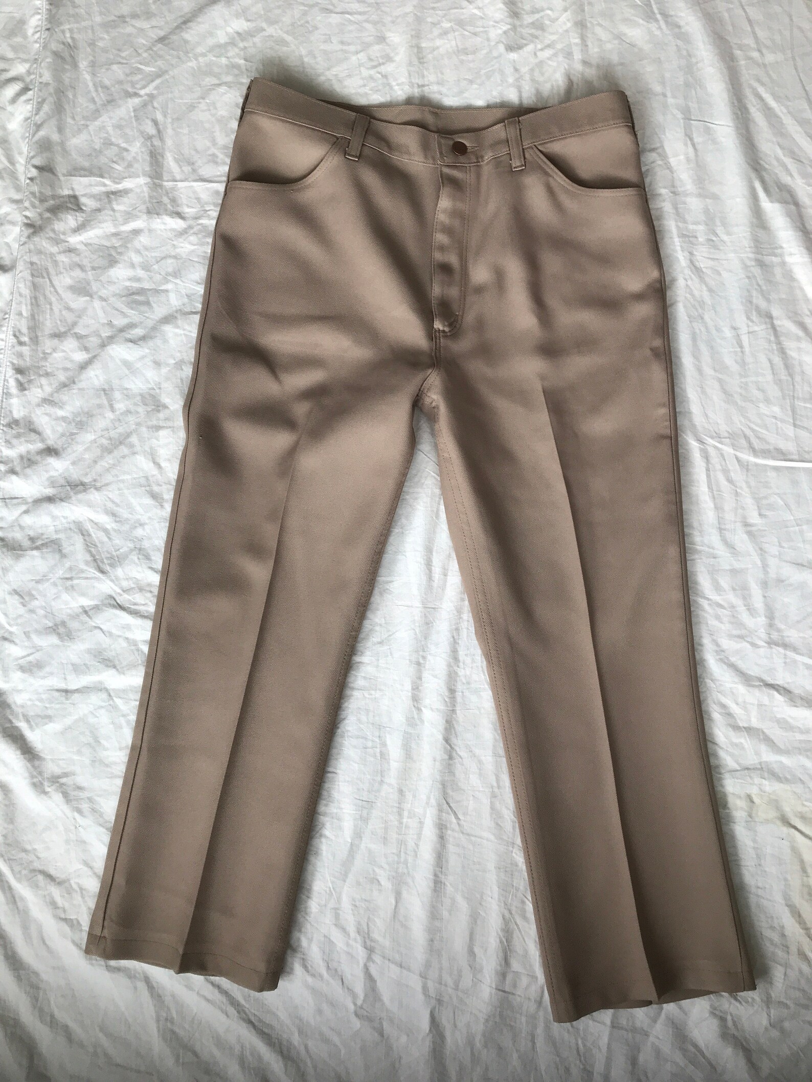 vintage wrangler polyester pants