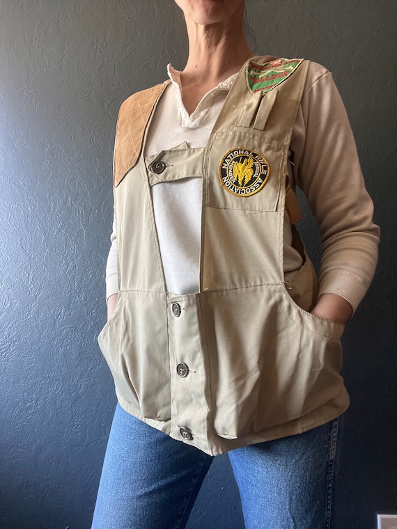 Vintage Sportsmen 1950s Hunting vest Gig Harbor Hu