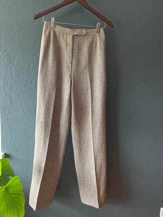Vintage Evan-Picone union made wool trousers