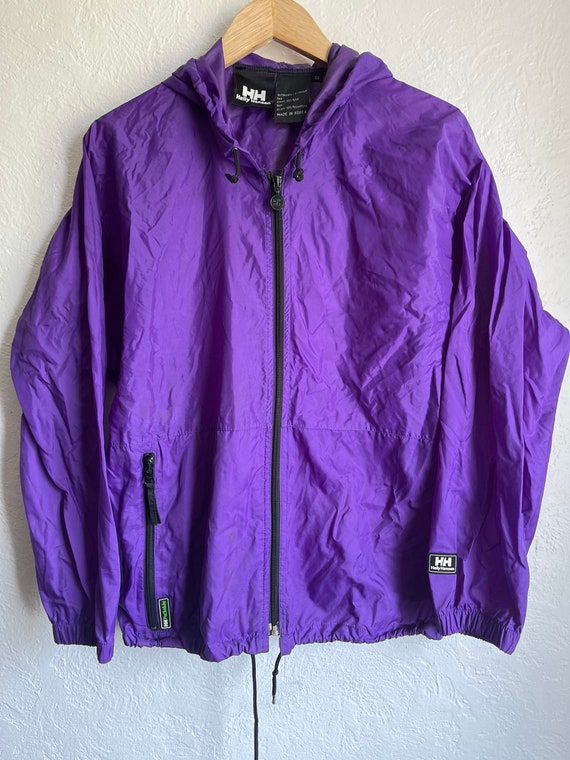 Vintage 1980s Helly Hansen packable nylon windbrea