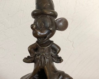 old mickey mouse statue