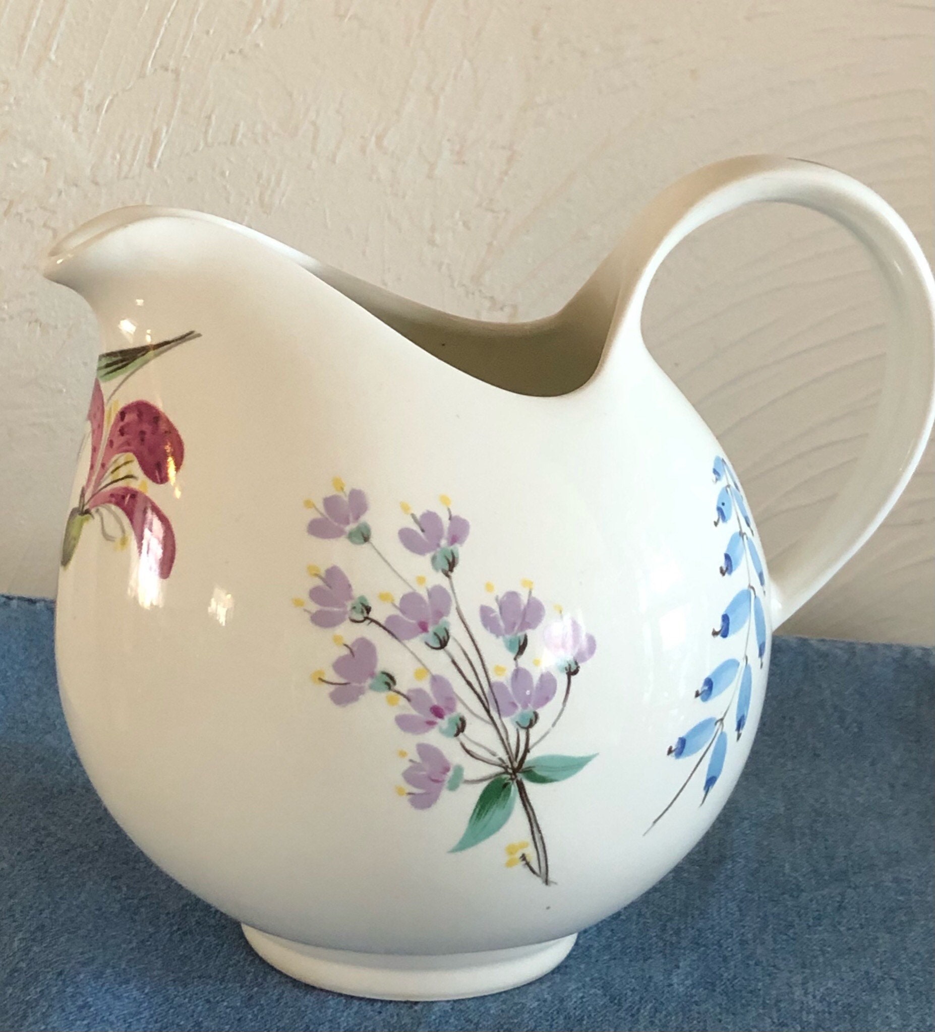 Hallcraft by Eva Zeisel Hall China Co Bouquet Pattern Etsy 日本