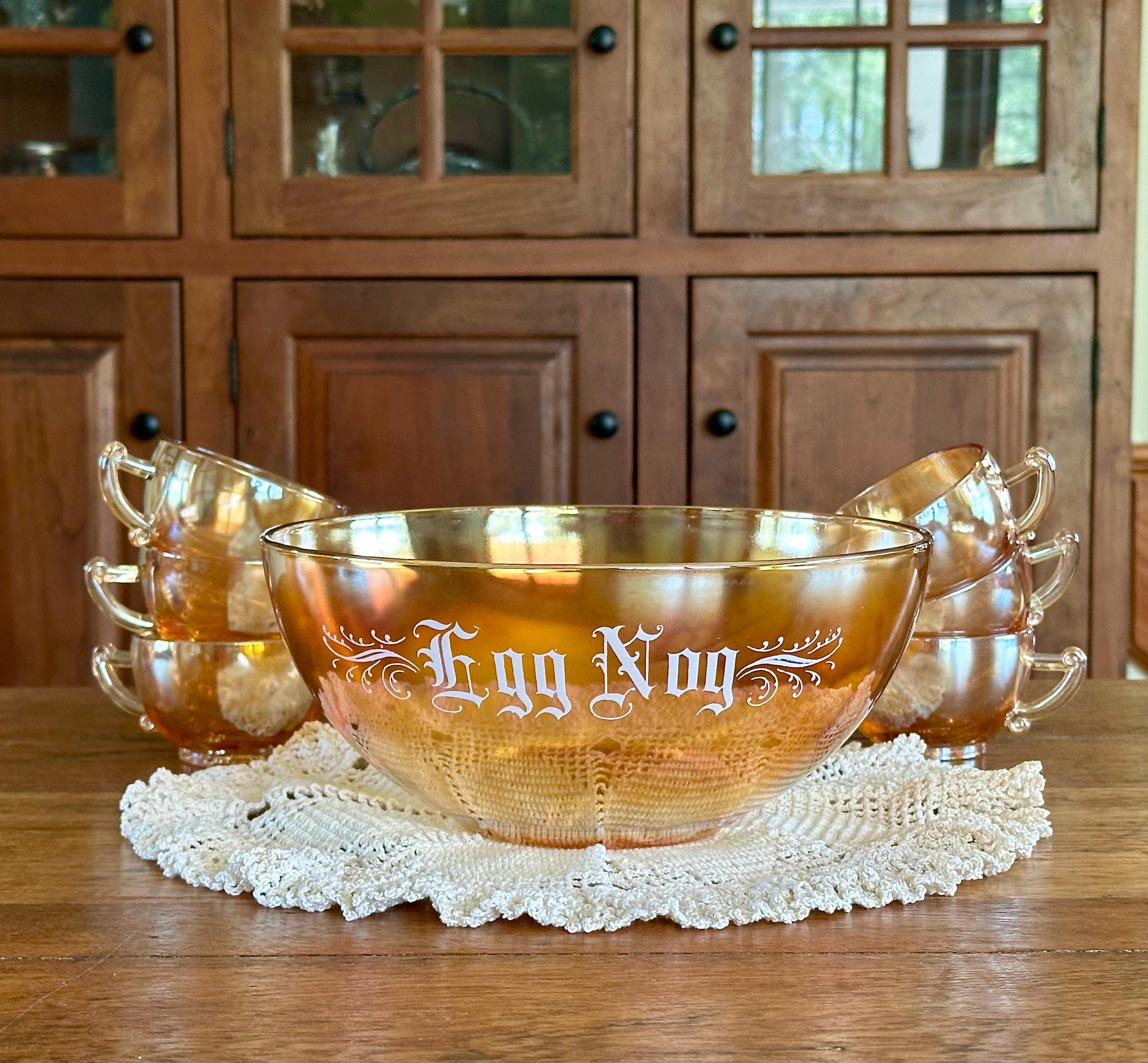 Jeannette Punch Bowl - Etsy