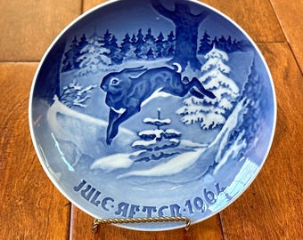 Vintage Bing & Grondahl Jule After 1964 Annual Christmas Plate