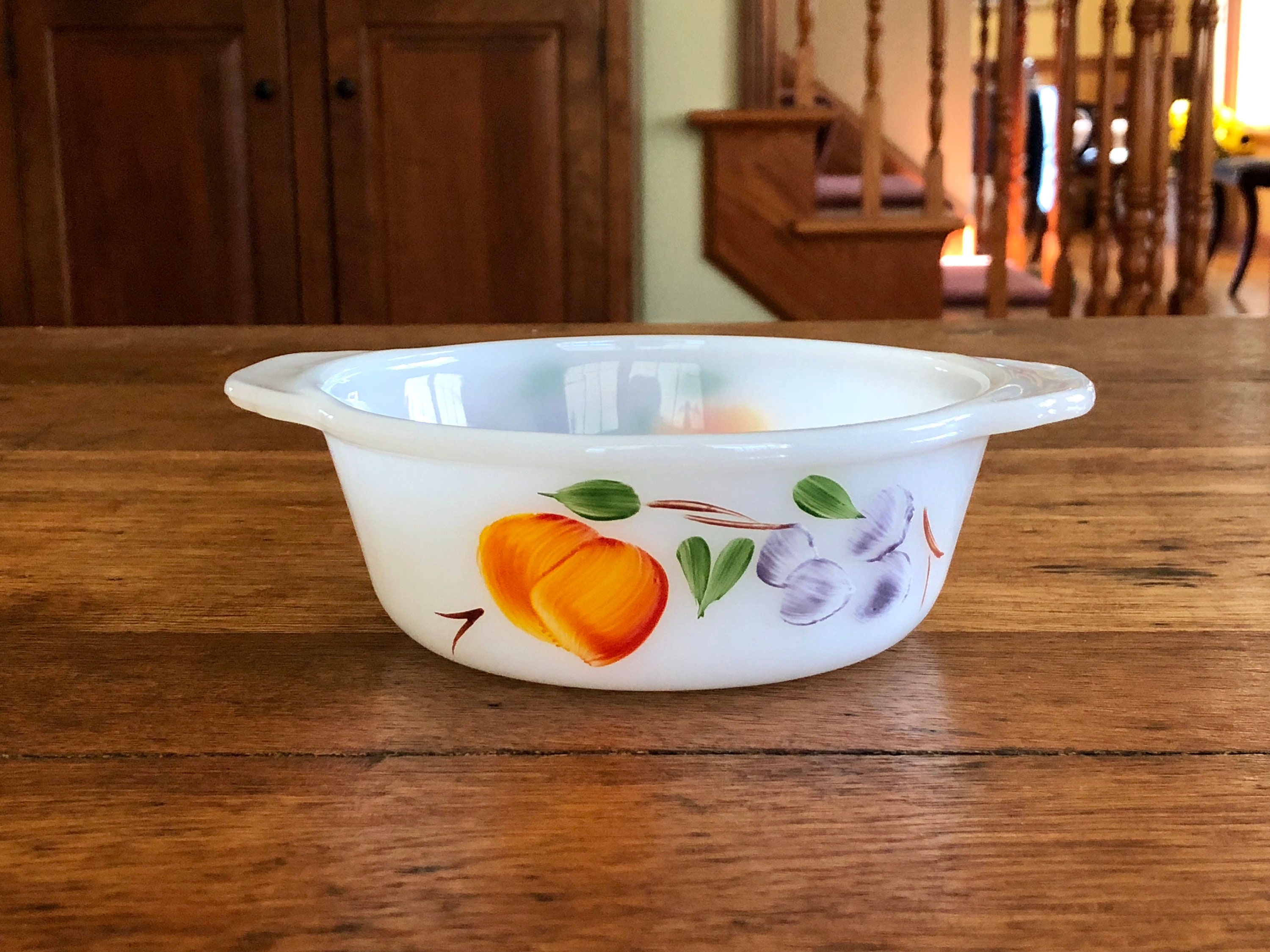 【USA vintage】Fire king Gay Fad キャセロール USA vintage】Fire king Gay Fad Fruits Casserole