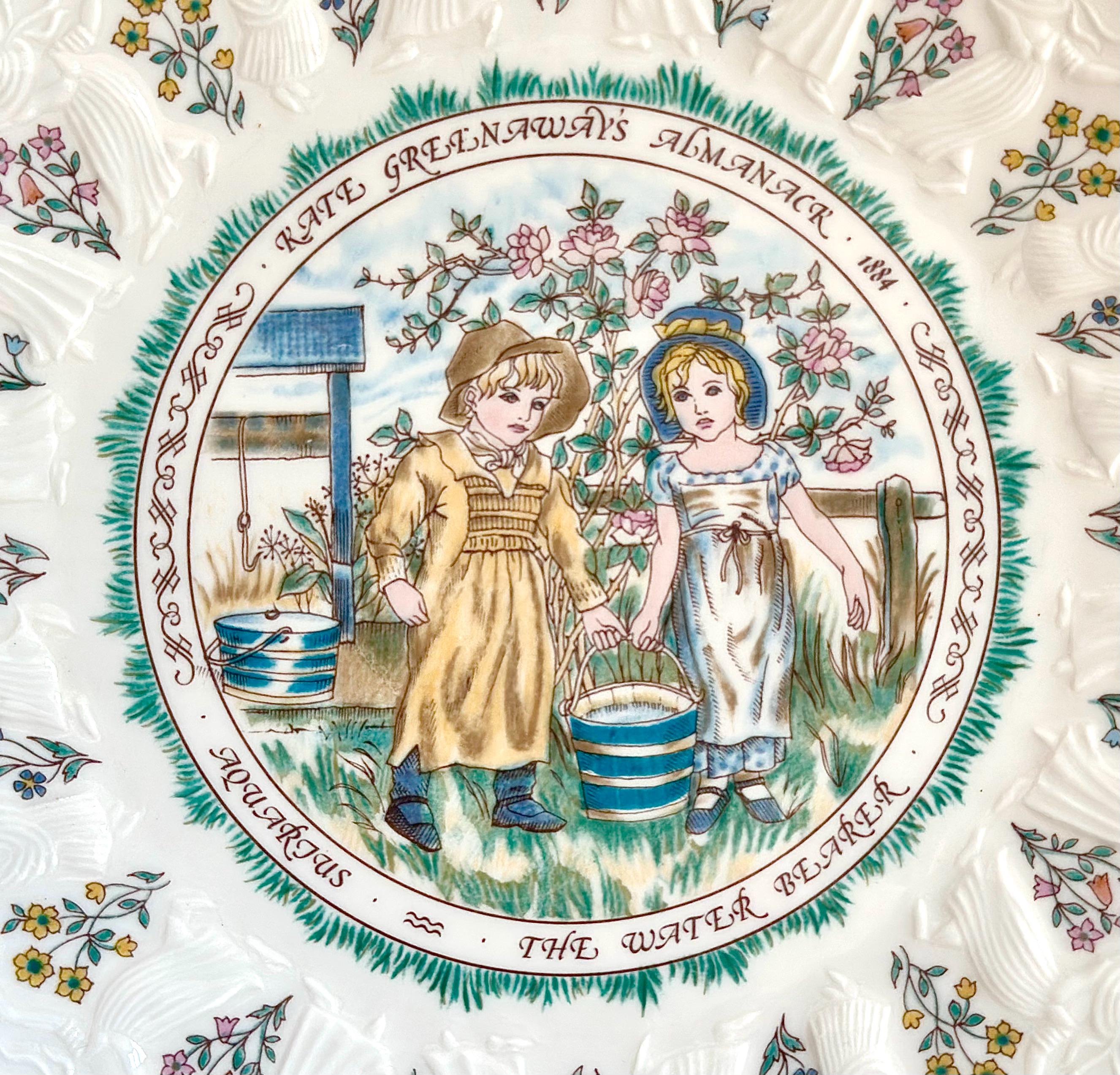 Kate Greenaway Plates - Etsy