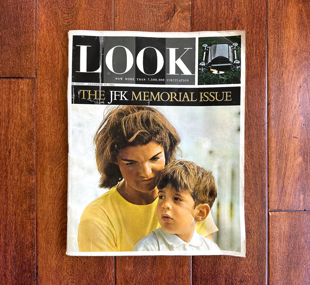Vintage Look Magazine November 17, 1964 JFK Memorial Edition John F