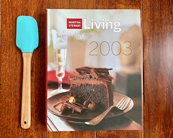 Martha Stewart Living Annual Recipes 2003 Hardcover Book Vintage Martha Stewart Cookbook Vintage Collectible Cookbook Vintage Martha Stewart