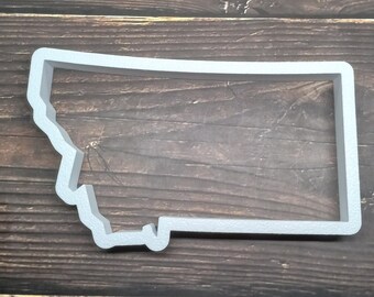 Montana Cookie Cutter - Montana Shaped Cookie - Fondant Cutter