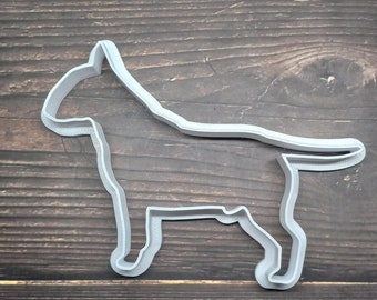 Bull Terrier Dog Cookie Cutter - Bull Terrier Fondant Cutter
