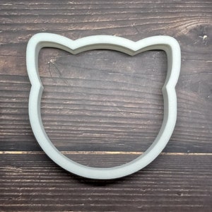 Cat Cookie Cutter - Kitten Kitty Cookie Cutter - Cat Fondant Cutter - Cat 2