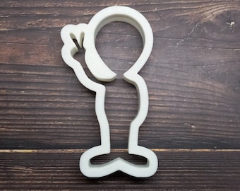 Alien Cookie Cutter - UFO Cookie Cutter - Alien Shape Fondant Cutter - Alien 2
