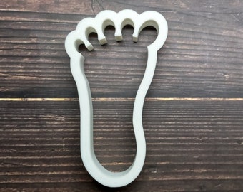 Foot Cookie Cutter - Footprint Cookie Cutter - Baby Shower Gift - Fondant Cutter