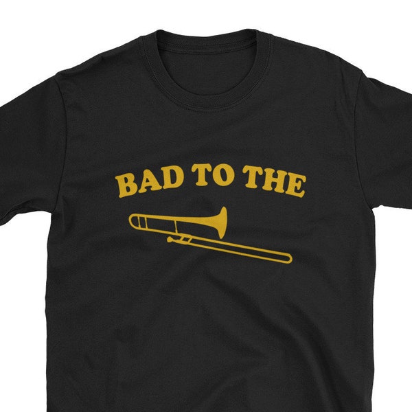 Trombone T Shirt Etsy