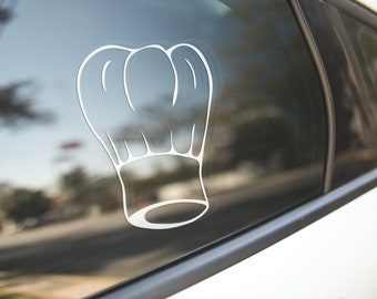 American Eagle Chef Decal USA patriotic culinary restaurant chefs sticker