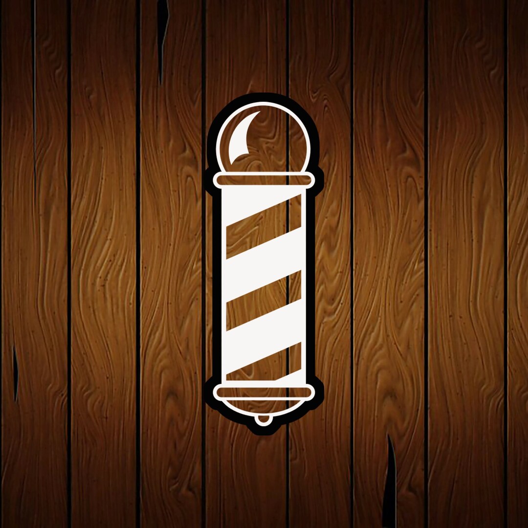 Barber Pole Cookie Cutter Barber Gift Hairstylist Cookie