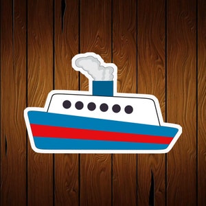 Cruise Ship Cookie Cutter, Boat Cookie Cutter, Freighter Cookie Cutter