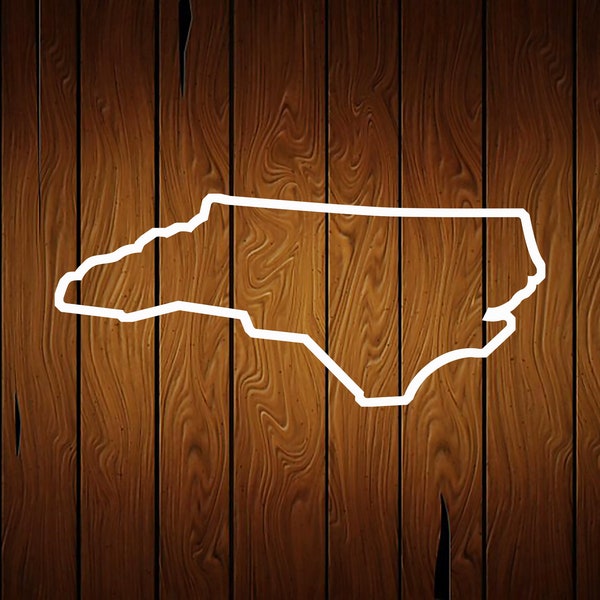 North Carolina Cookie Cutter - North Carolina Shape Cookie - North Carolina Fondant Cutter
