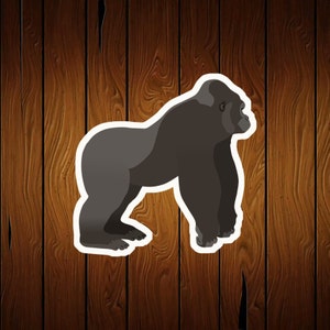 Gorilla Cookie Cutter - Monkey Cookie Cutter - Ape Cookie Cutter