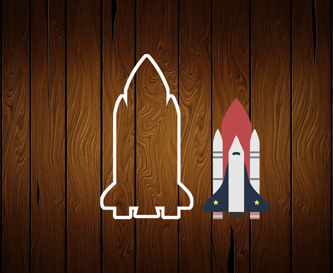 Rocket Spaceship Spacecraft Cookie Cutter Clay Cutter - Etsy