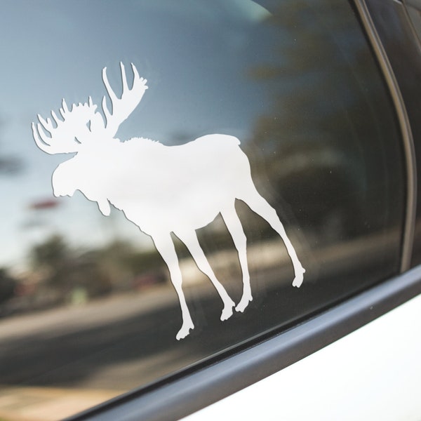 Moose Decal Etsy