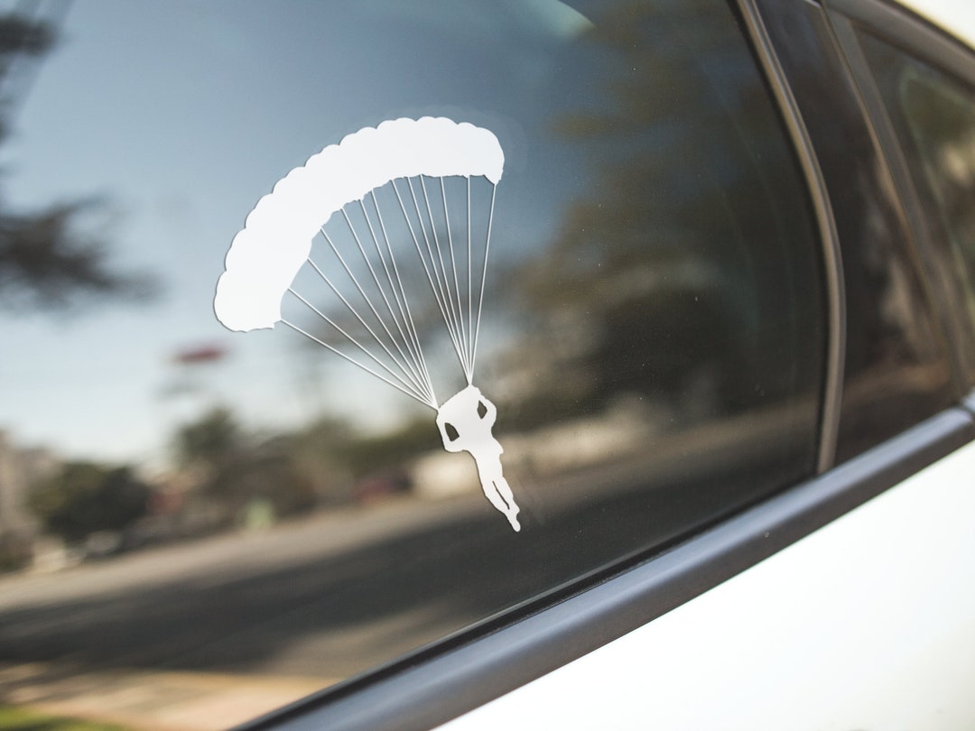 10pcs Skydiving Stickers Sheet, Waterproof, Botswana