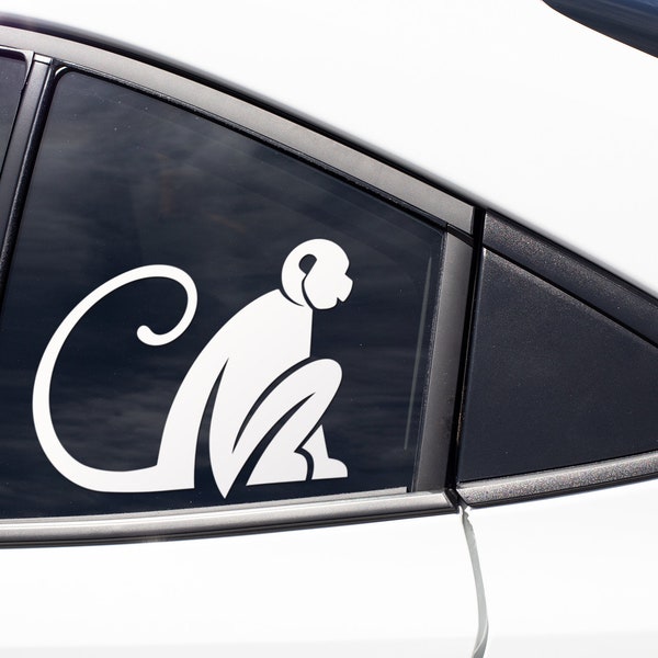 Monkey Decal Etsy