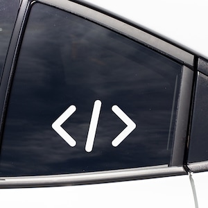 Computer Programmer Decal Sticker / Coder Decal Sticker / Software Engineer Decal Sticker / Hacker Decal Sticker / Bottle, Car Laptop Decal