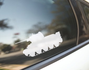 Tank Sticker / Tank Decal / Tank Gift / Car Decal / Laptop Decal / Car Sticker / Laptop Sticker / Tank Driver / Tank Operator / Veteran