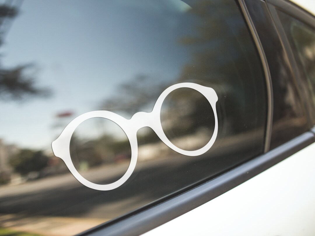 Glasses Decal / Glasses Sticker / Eyesight / Poor Vision / Optometry