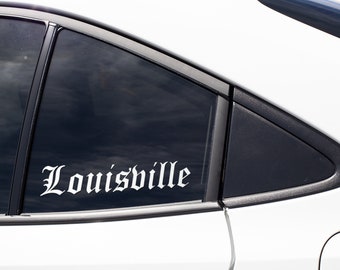 Louisville Sticker - Etsy