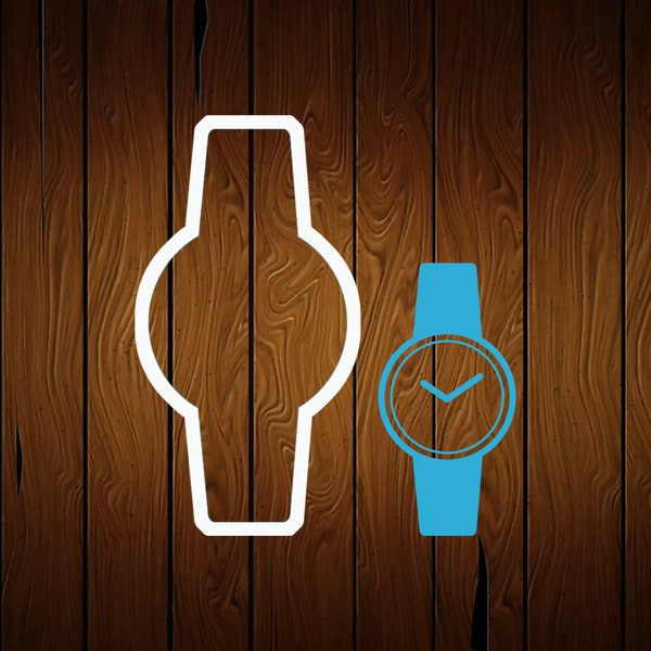 Watch Cookie Cutter - Watch Timepiece - Fondant Cutter