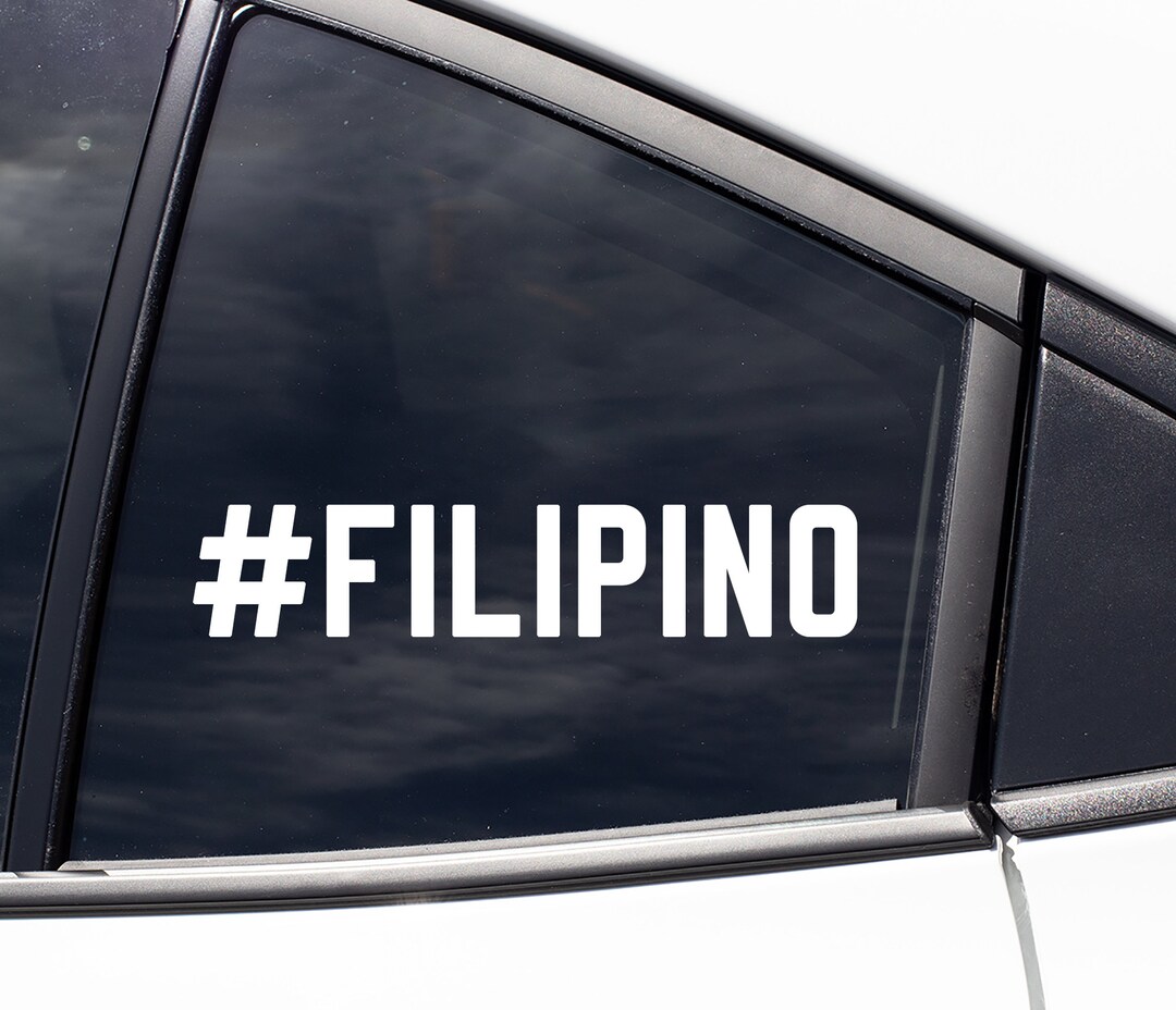 Filipino Philippines Decal Sticker / Car Laptop Tumbler Window Etsy