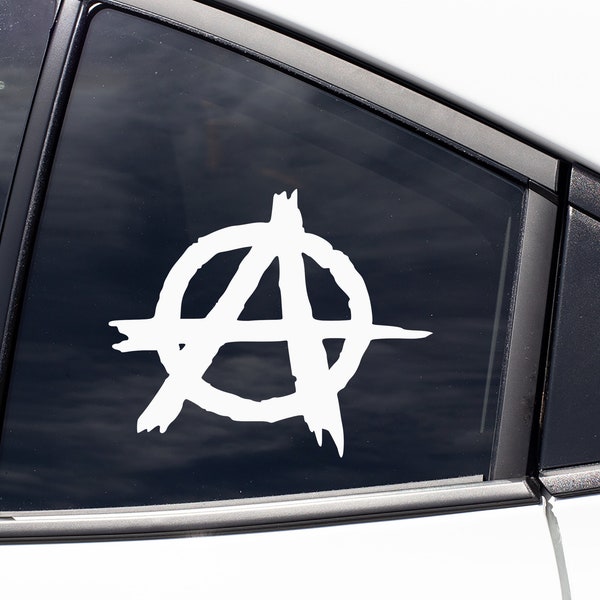 Anarchy Anarchist Decal Sticker / Car Decal / Laptop Decal / Tumbler Decal / Car Sticker / Laptop Sticker / Tumbler Sticker / Gift