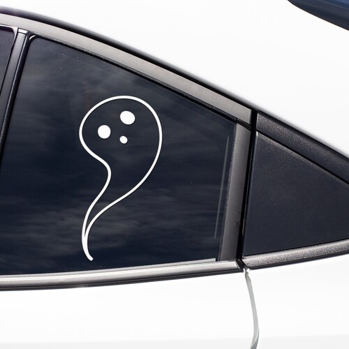Ghost Decal Etsy