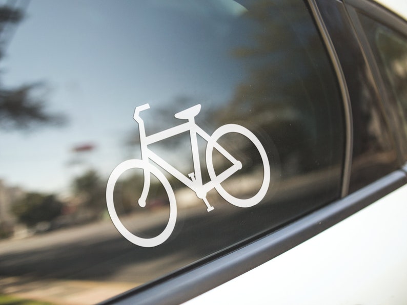 Bike Decal / Bike Sticker / Biker Decal / Biking Decal / Car Etsy