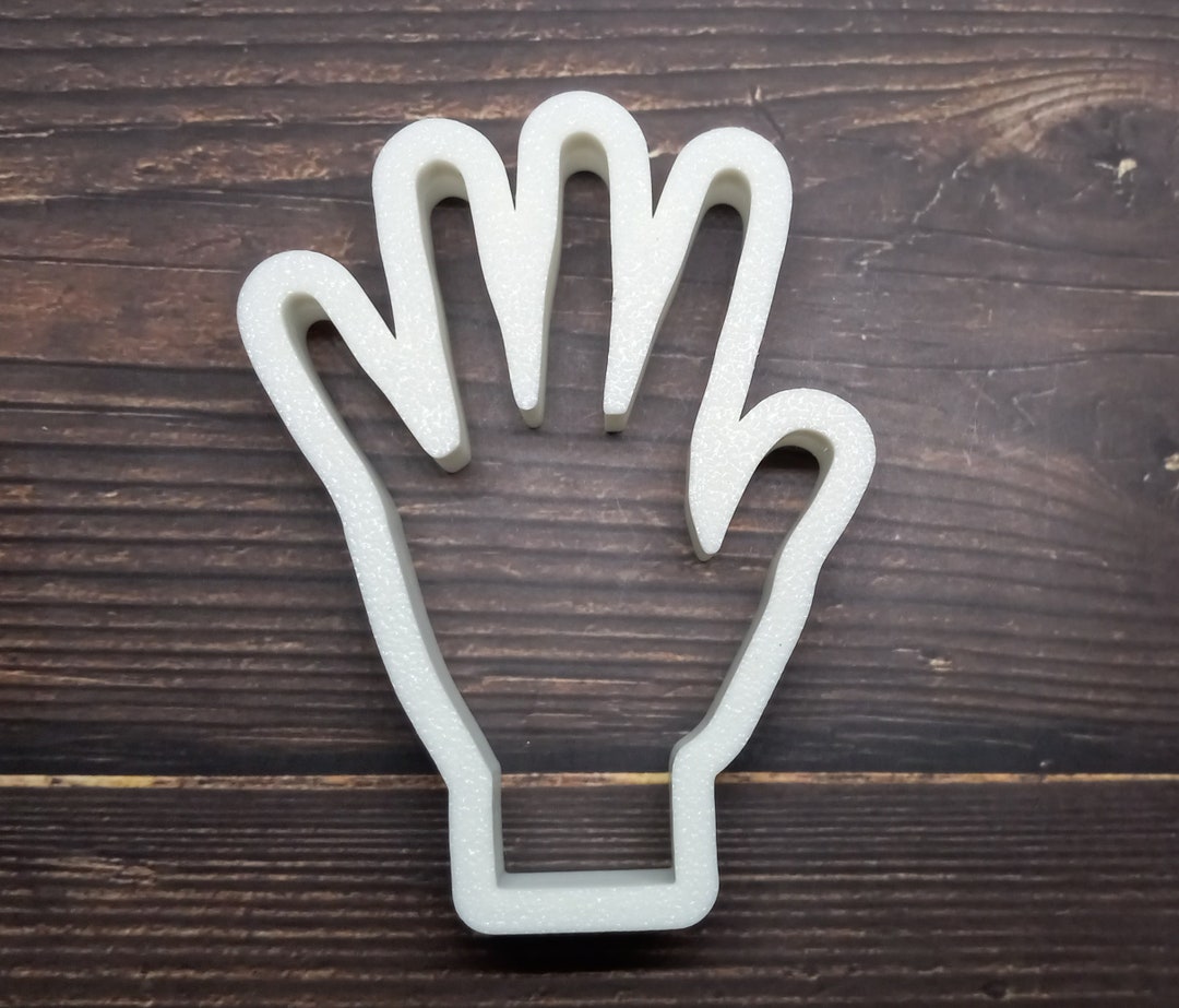 Hand Cookie Cutter High Five Cookie Cutter Fingers Cookie Cutter