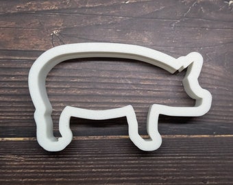 Pig Cookie Cutter - Pig Shape Fondant Cutter - Pig 1