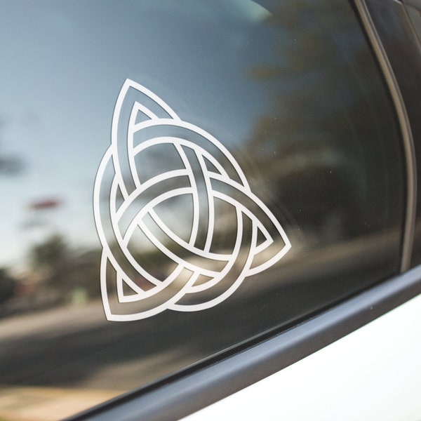 Celtic Knot Decal Sticker / Irish Decal Sticker / Scottish Decal Sticker / Welsh Decal Sticker / Cornish Decal Sticker / Car Laptop Sticker