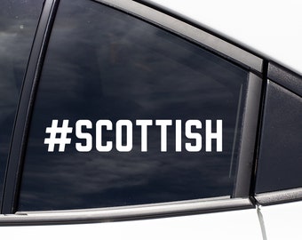 Scotland Shield Vinyl Sticker - 5" Durable Bumper Decal For Cars, Laptops & Gear