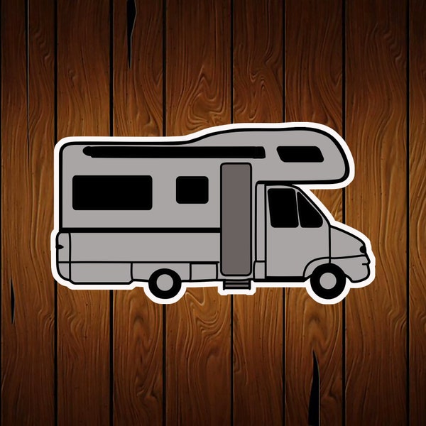 Camper RV Cookie Cutter - Motorhome Cookie Cutter - Recreational Vehicle Cookie Cutter