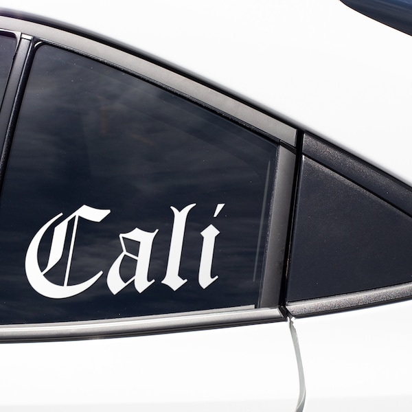 Cali Decal / California Decal / Cali Sticker / California Sticker / Car Decal / Laptop Decal / Car Sticker / Laptop Sticker / Cali Gift