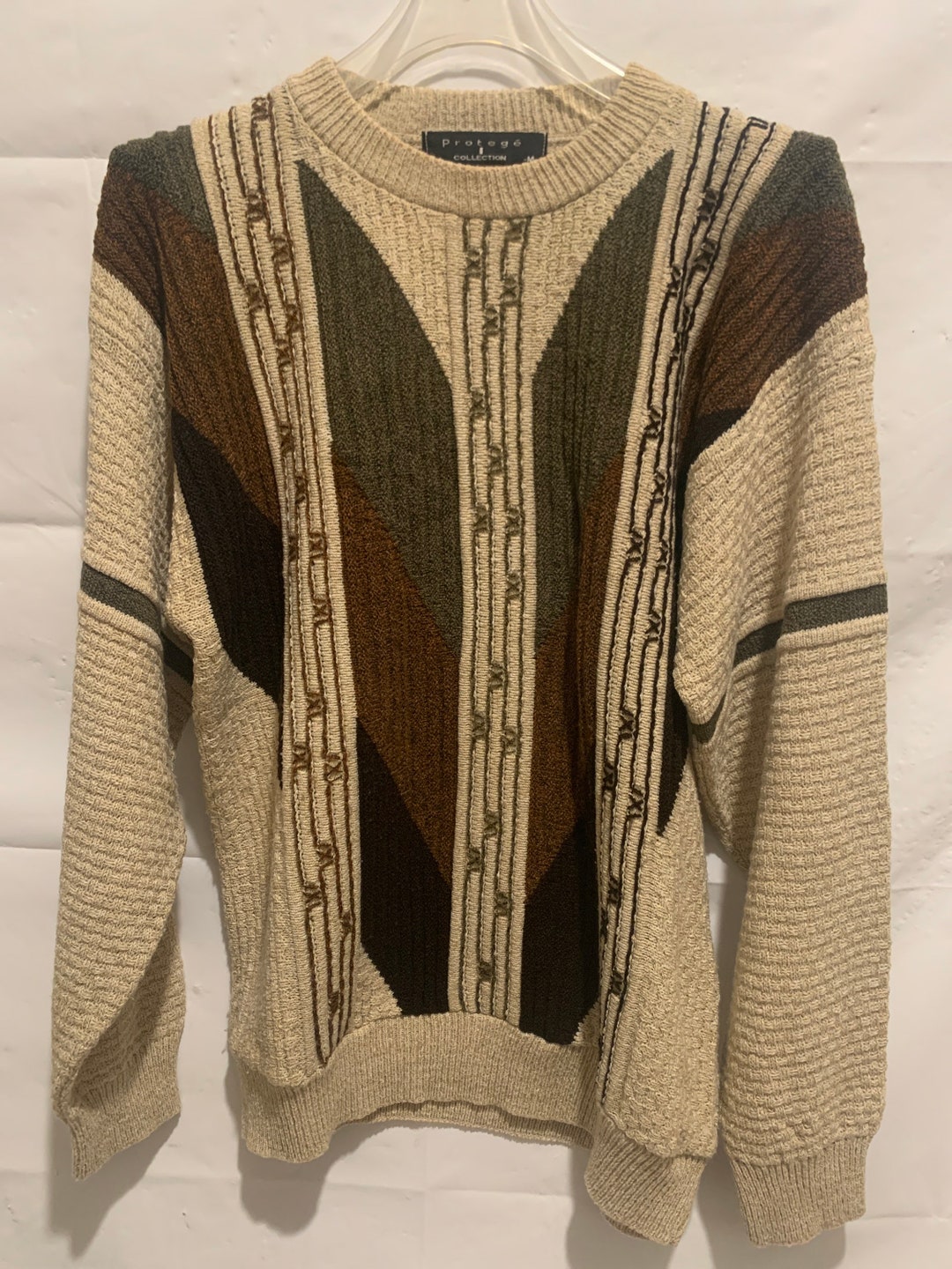 Vintage Protege Collection Mens Brown Blk & Tan Color 3D