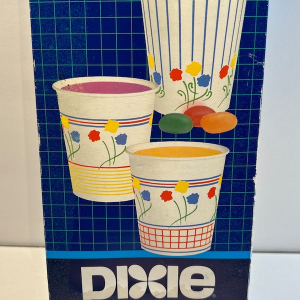 Vintage Dixie Cup Etsy