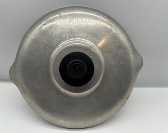 LID ONLY Vintage Wagner Ware Magnalite 8" Stock Pot/Skillet Lid Double Spout I4