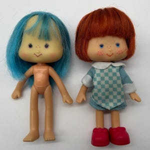 Vintage  Strawberry Shortcake 2 Dolls  American Greetings 1979 E1