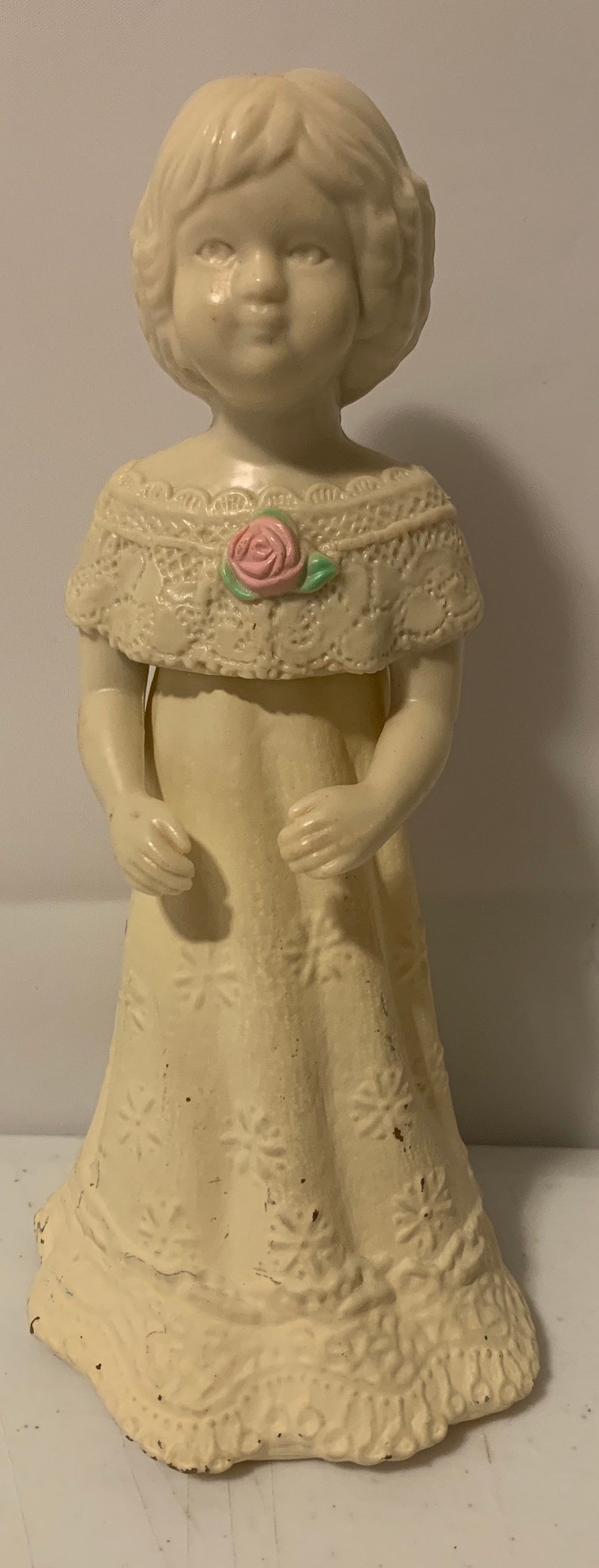 Vintage Avon Sentimental Doll Abigail Regence Cologne Decanter 4 Oz