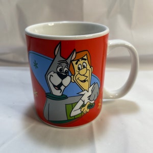 Astro And George Jetsons Coffee Mug Cup 90’s The Jetsons Hannah Barbera CO1