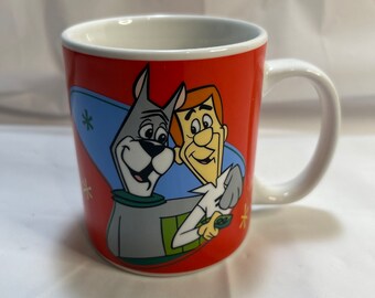 Astro And George Jetsons Coffee Mug Cup 90’s The Jetsons Hannah Barbera CO1